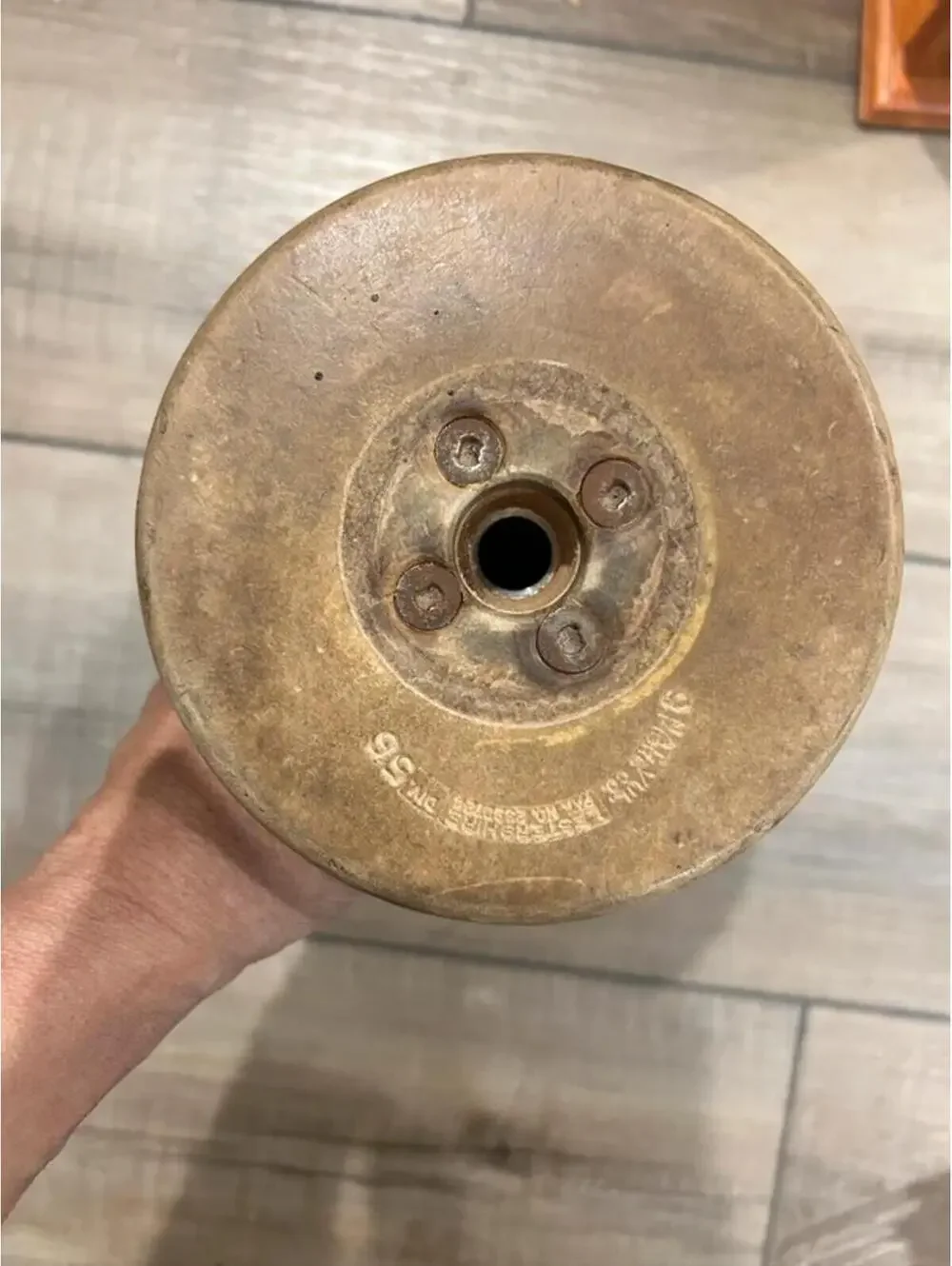 Primitive Thread spool decor - Picture 3 of 3